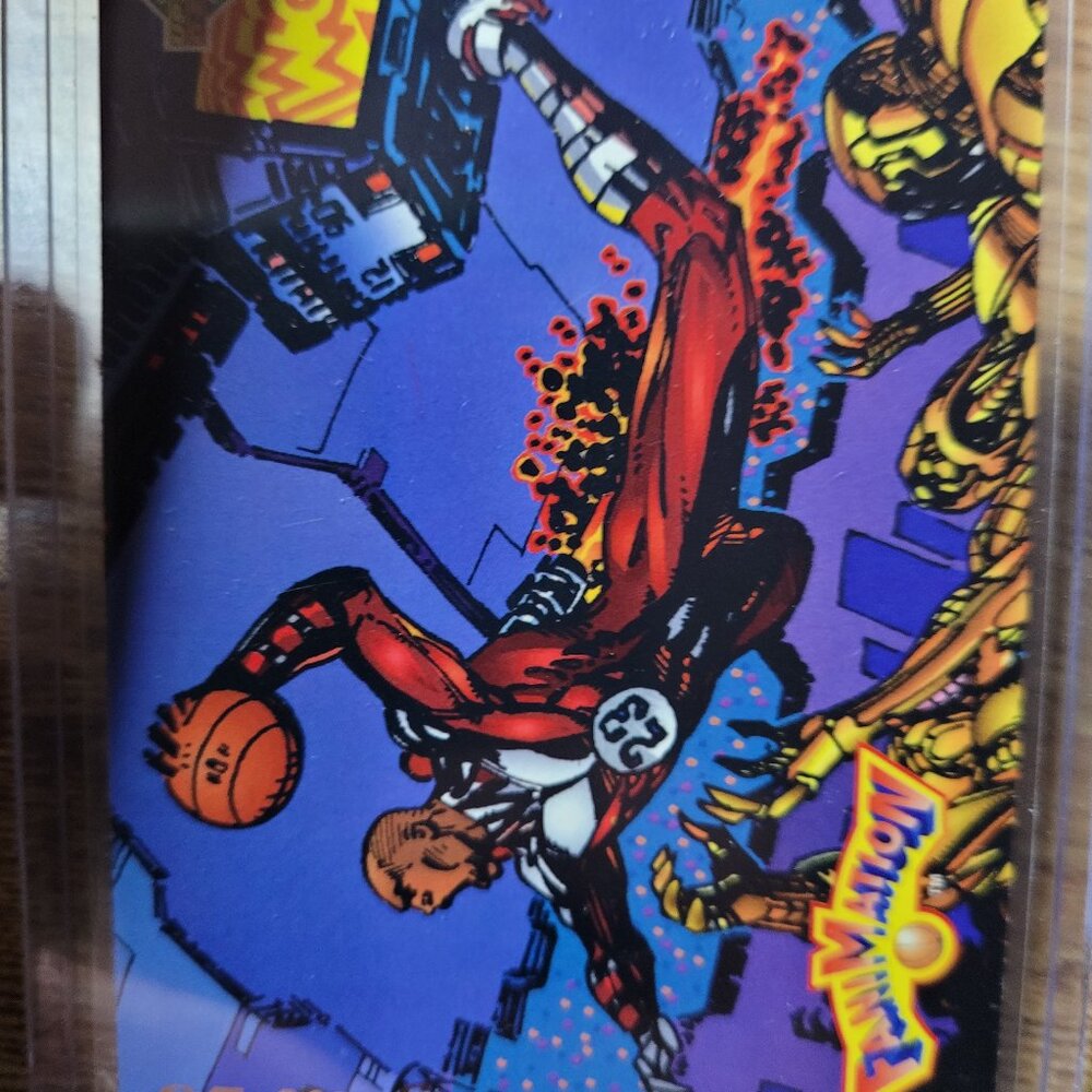 1992-1993 Upper Deck Basketball Michael Jordan Fanimation Agent 23 #506.